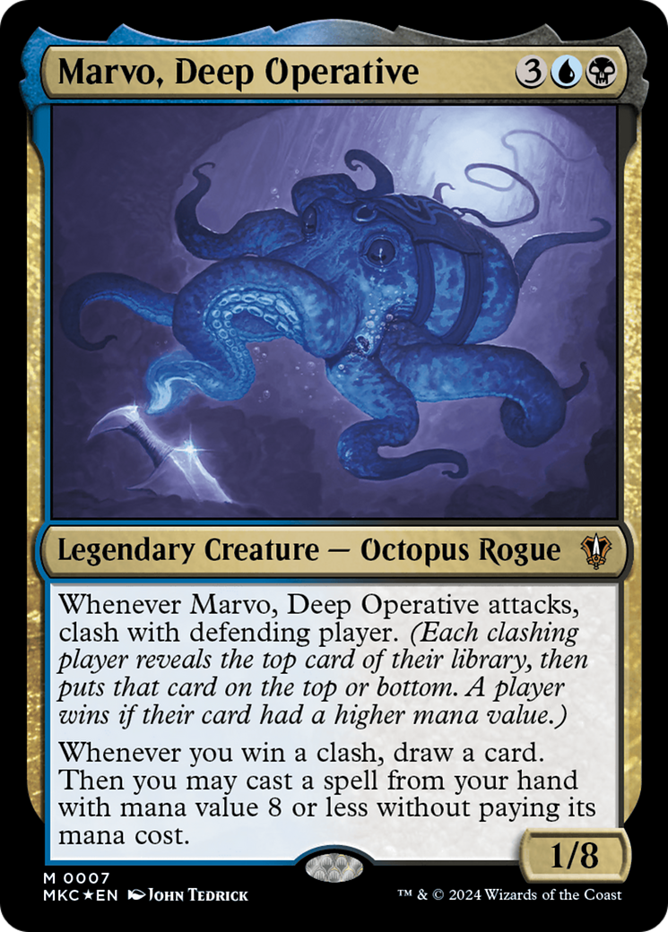 Marvo, Deep Operative - Magic: The Gathering - MoxLand