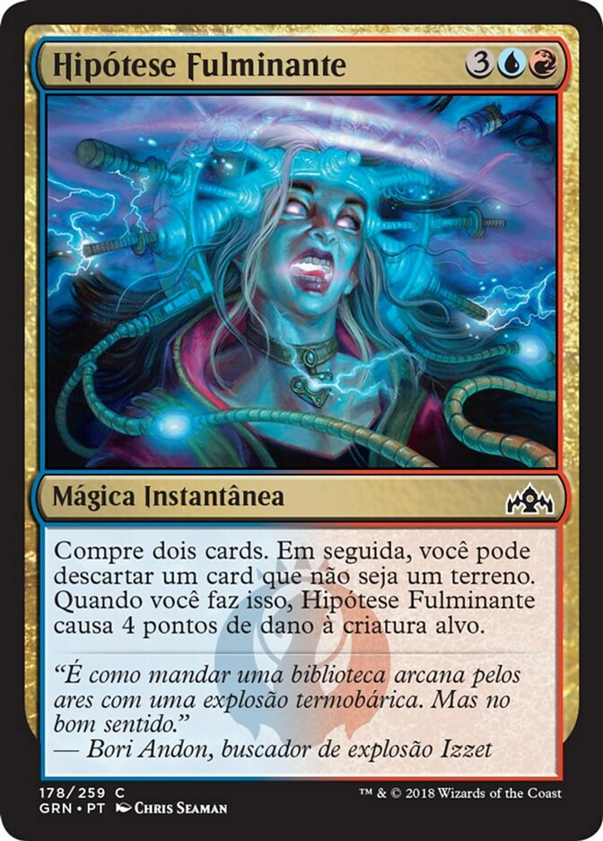 Hipótese Fulminante / Hypothesizzle - Magic: The Gathering - MoxLand