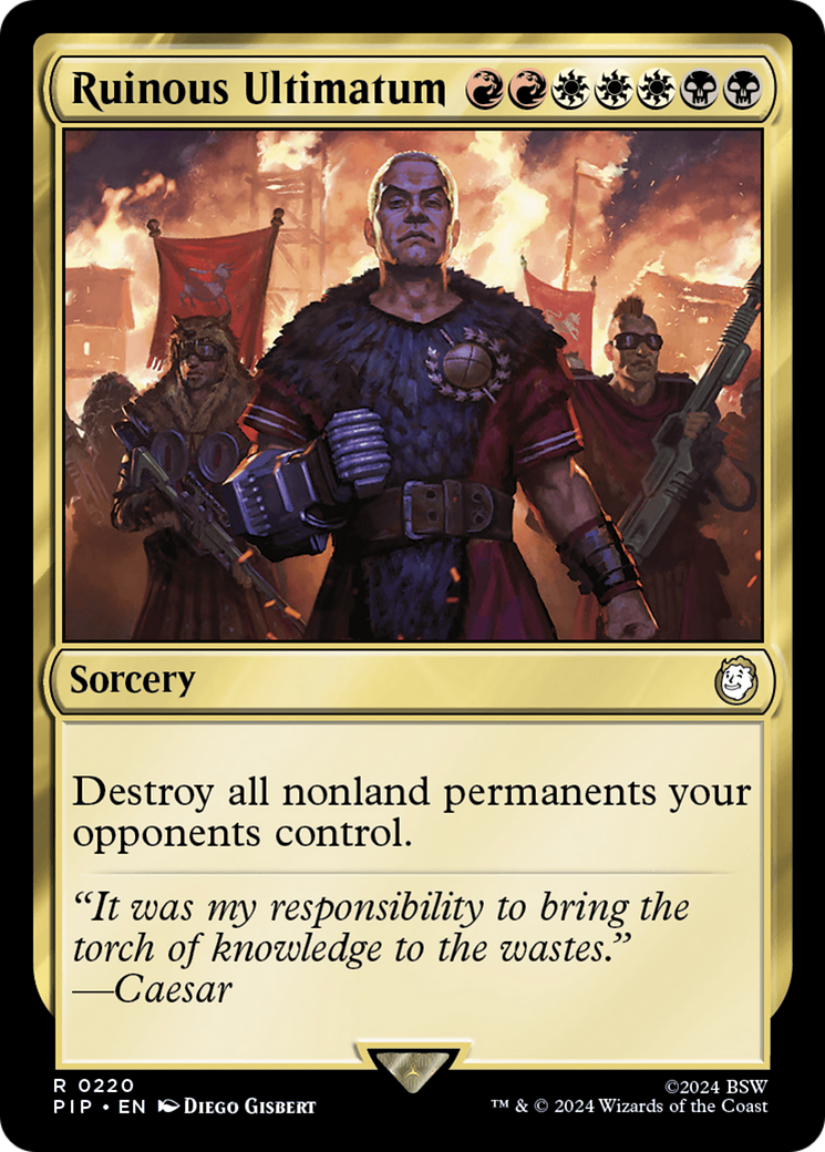 Ultimato Ruinoso / Ruinous Ultimatum - Magic: The Gathering - MoxLand