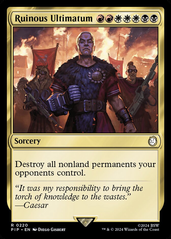Ultimato Ruinoso / Ruinous Ultimatum - Magic: The Gathering - MoxLand