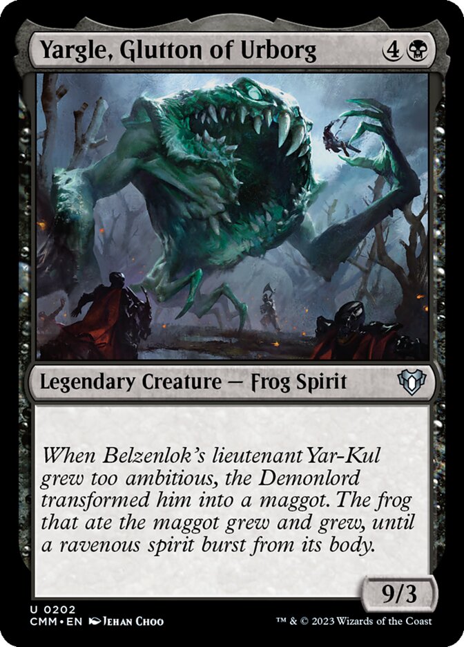 Yargle, Glutão de Urborg / Yargle, Glutton of Urborg - Magic: The Gathering - MoxLand