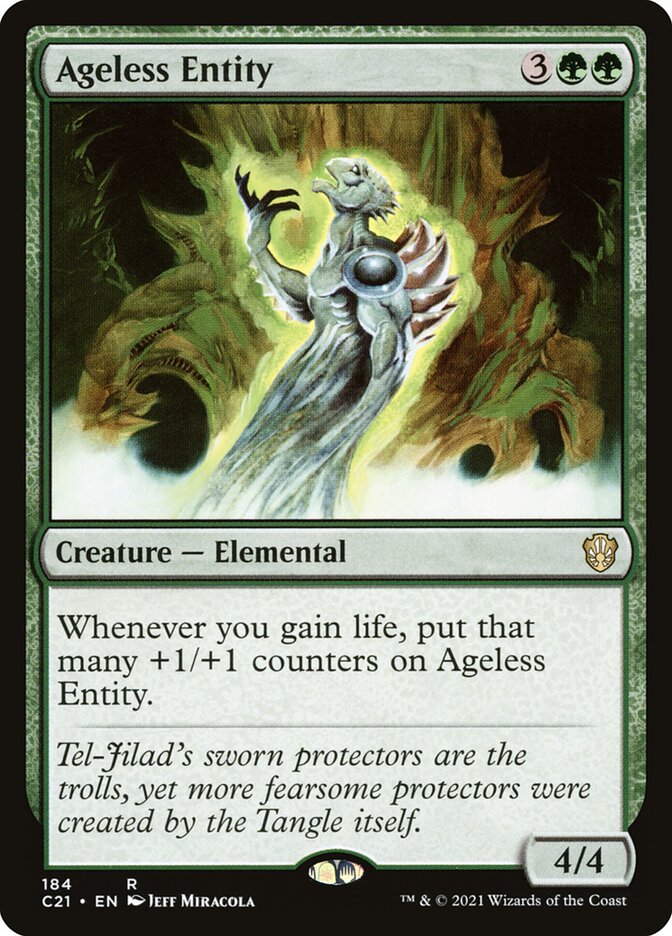 Entidade Eterna / Ageless Entity - Magic: The Gathering - MoxLand