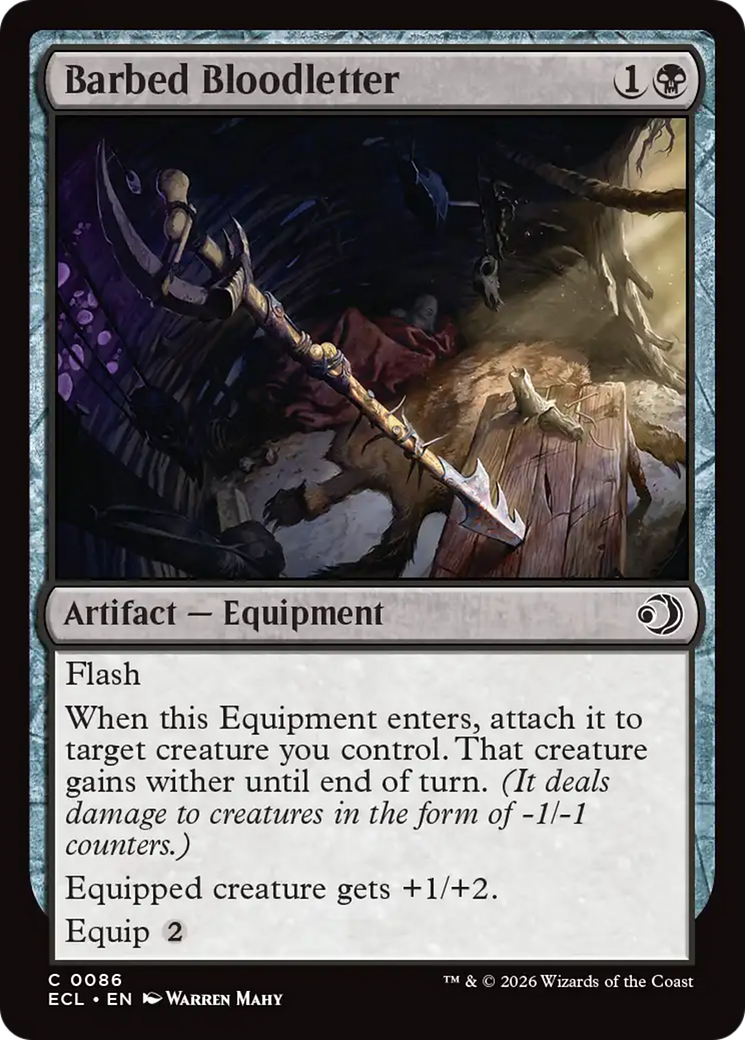 Sangradora Farpada / Barbed Bloodletter - Magic: The Gathering - MoxLand
