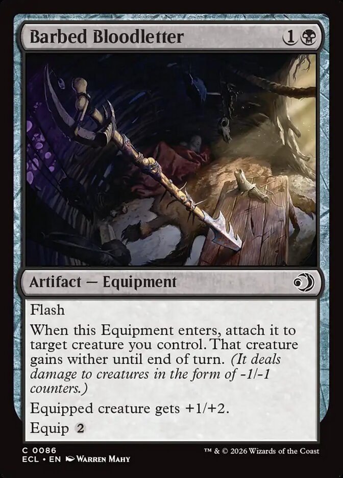 Sangradora Farpada / Barbed Bloodletter - Magic: The Gathering - MoxLand