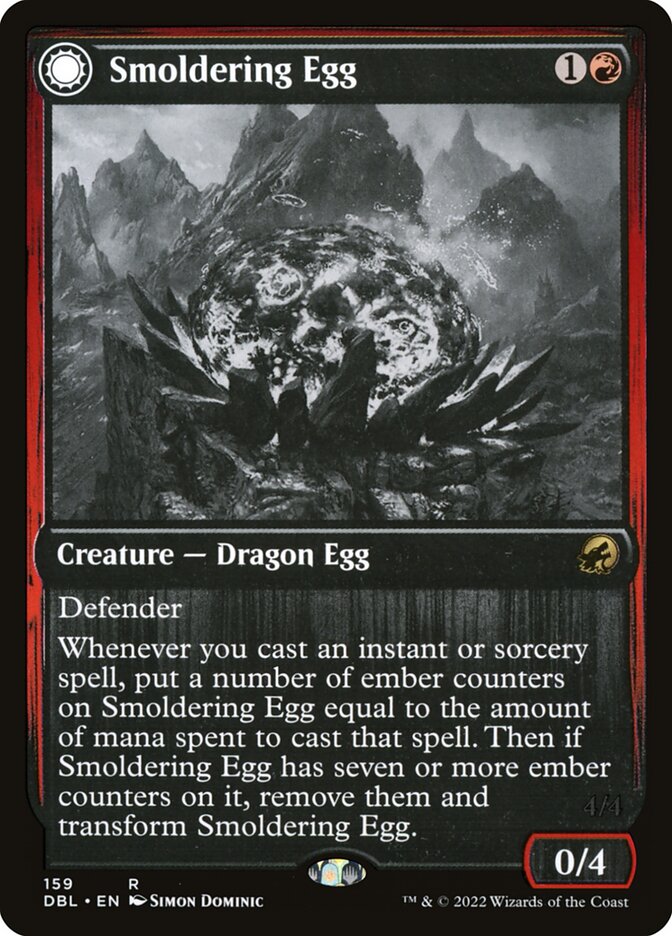 Ovo Fumegante / Smoldering Egg - Magic: The Gathering - MoxLand
