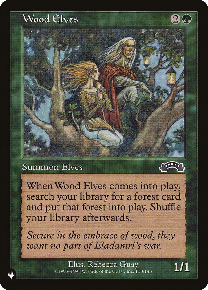 Elfos da Floresta / Wood Elves - Magic: The Gathering - MoxLand