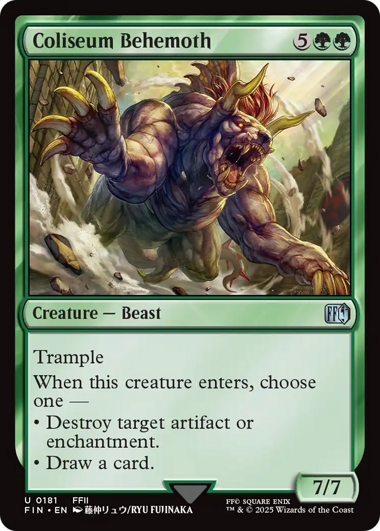 Behemoth do Coliseu / Coliseum Behemoth - Magic: The Gathering - MoxLand