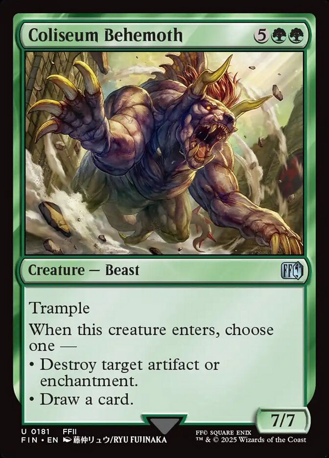 Behemoth do Coliseu / Coliseum Behemoth - Magic: The Gathering - MoxLand