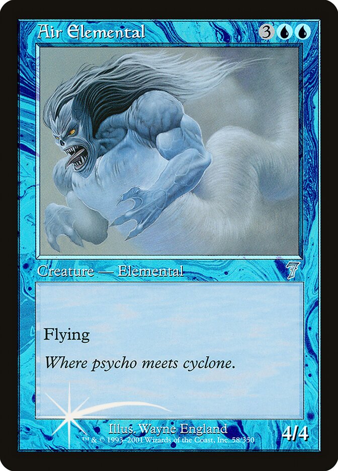 Elemental do Ar / Air Elemental - Magic: The Gathering - MoxLand
