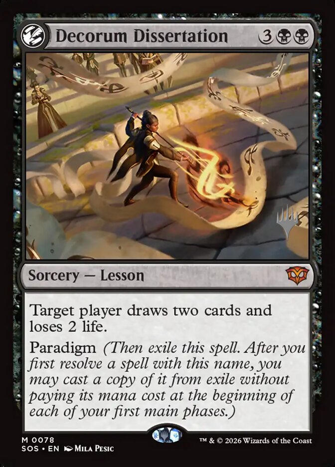 Decorum Dissertation - Magic: The Gathering - MoxLand