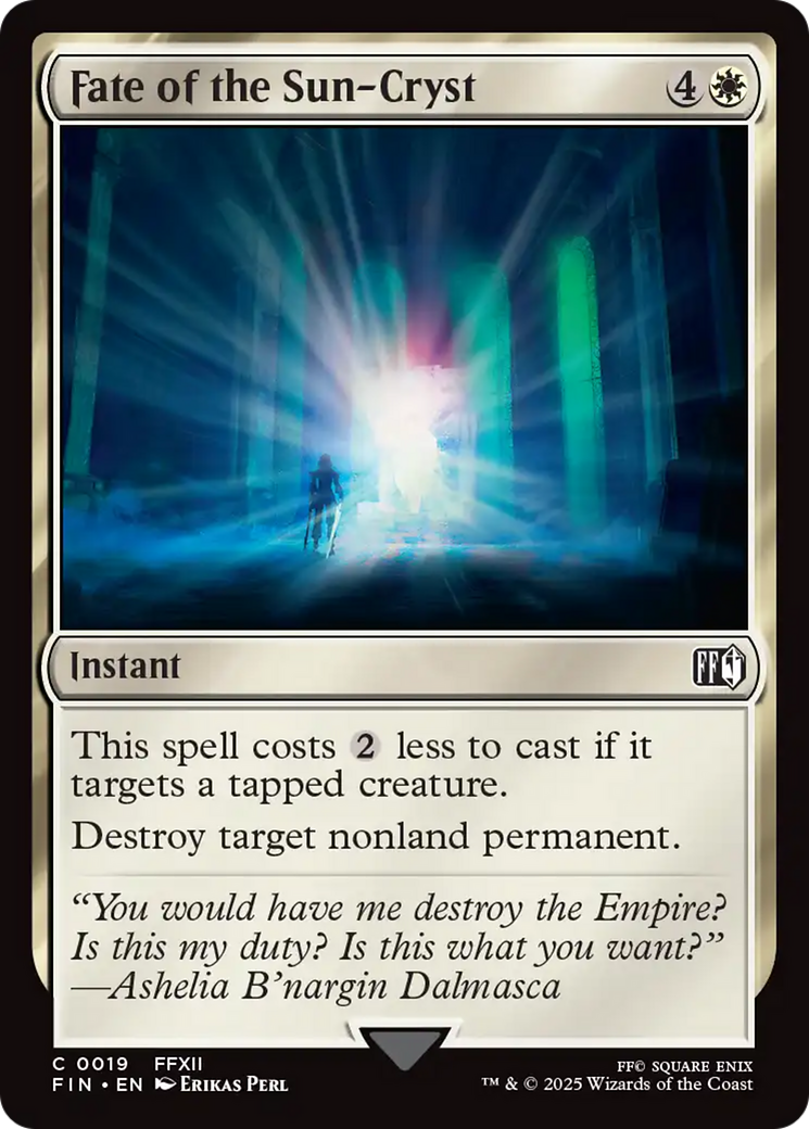 Destino do Sun-Cryst / Fate of the Sun-Cryst - Magic: The Gathering - MoxLand