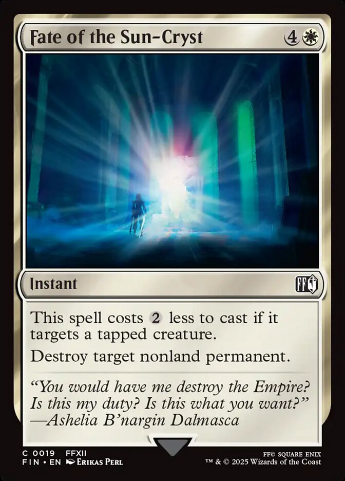 Destino do Sun-Cryst / Fate of the Sun-Cryst - Magic: The Gathering - MoxLand