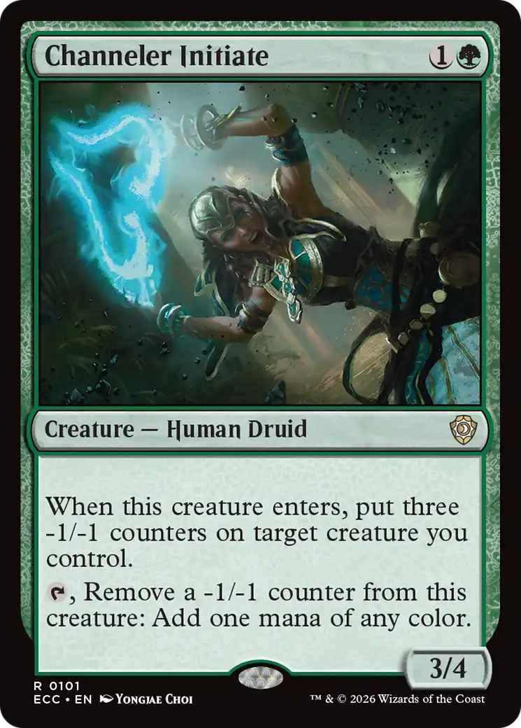 Iniciada Canalizadora / Channeler Initiate - Magic: The Gathering - MoxLand