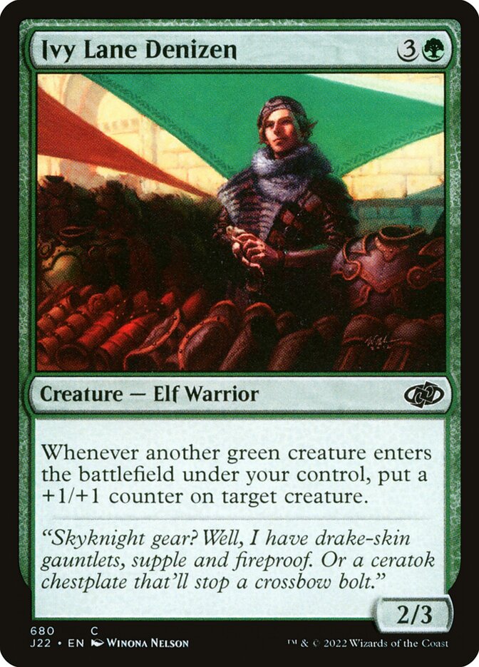 Habitante da Travessa da Hera / Ivy Lane Denizen - Magic: The Gathering - MoxLand