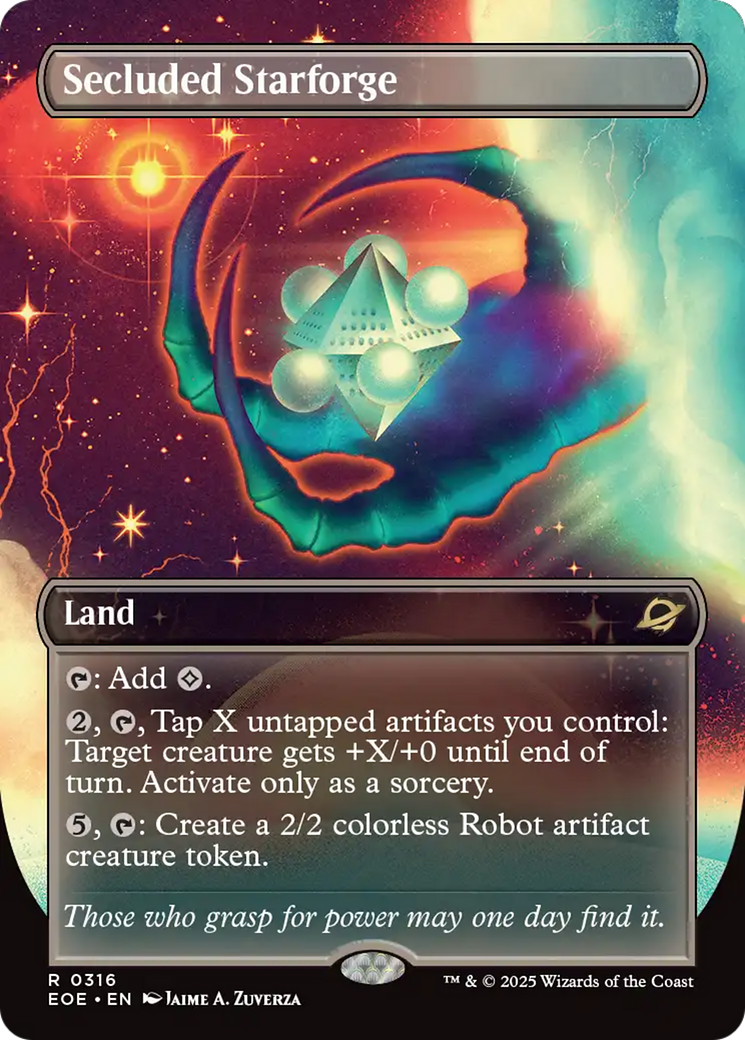 Anomalia do Espaço-Tempo / Secluded Starforge - Magic: The Gathering - MoxLand