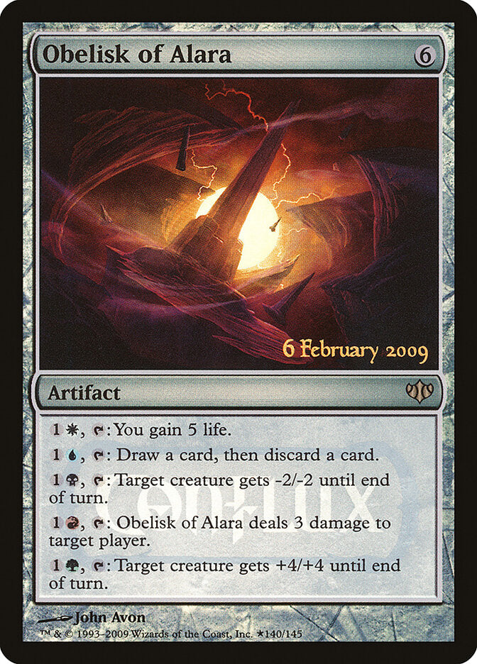 Obelisco de Alara / Obelisk of Alara - Magic: The Gathering - MoxLand