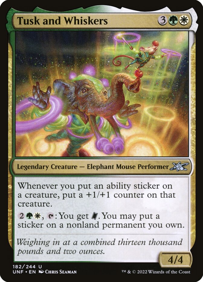 Tusk and Whiskers - Magic: The Gathering - MoxLand