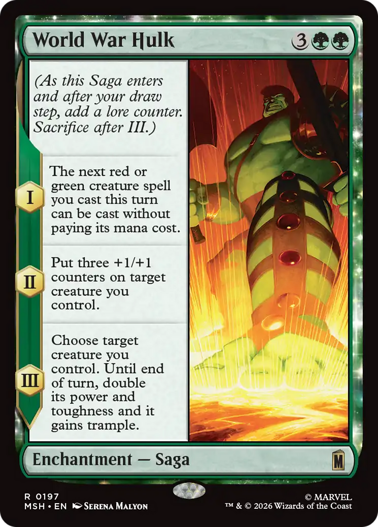 World War Hulk - Magic: The Gathering - MoxLand