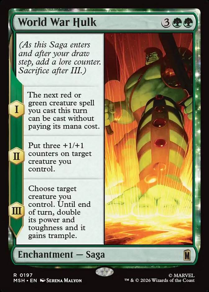 World War Hulk - Magic: The Gathering - MoxLand