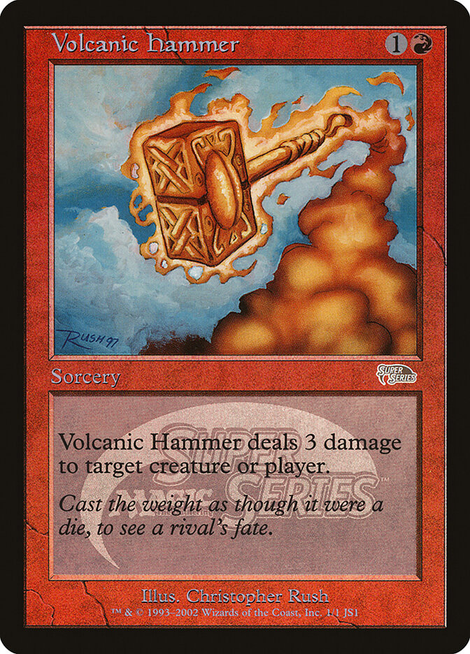 Martelo Vulcânico / Volcanic Hammer - Magic: The Gathering - MoxLand