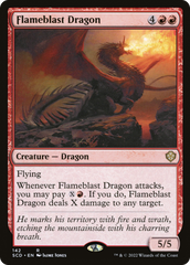 Dragão da Explosão Flamejante / Flameblast Dragon - Magic: The Gathering - MoxLand