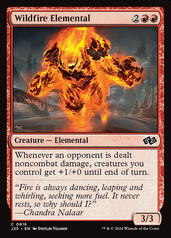 Elemental Incendiário / Wildfire Elemental - Magic: The Gathering - MoxLand