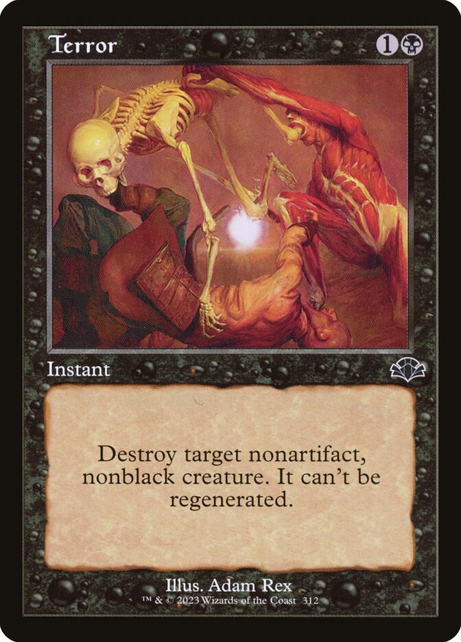 Terror - Magic: The Gathering - MoxLand