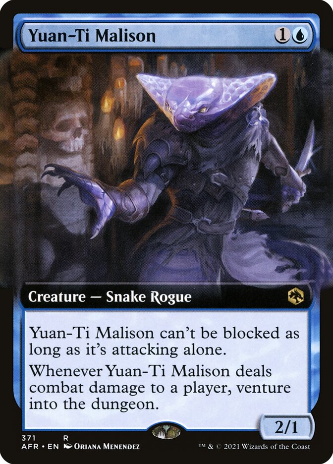 Yuan-Ti Mestiço / Yuan-Ti Malison - Magic: The Gathering - MoxLand