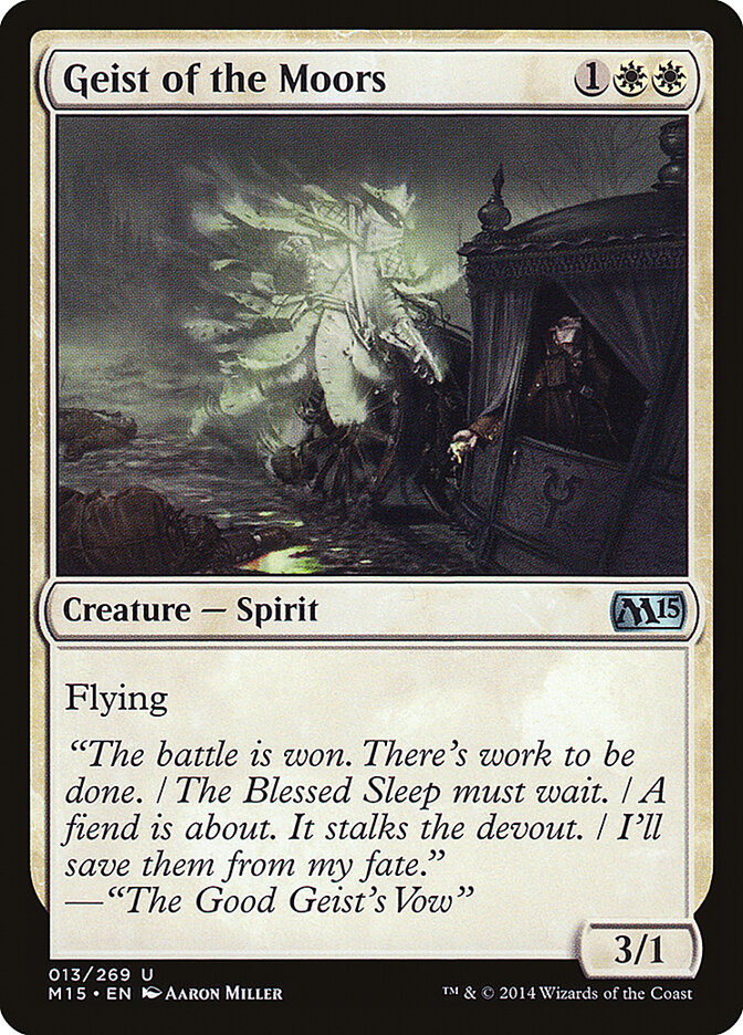 Geist dos Pântanos / Geist of the Moors - Magic: The Gathering - MoxLand