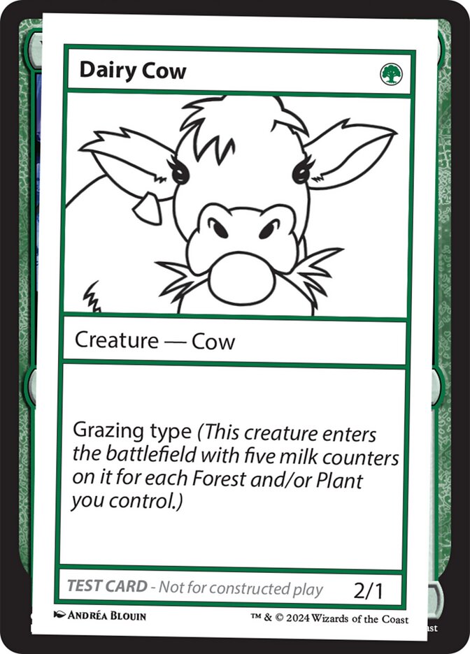 Dairy Cow - Magic: The Gathering - MoxLand