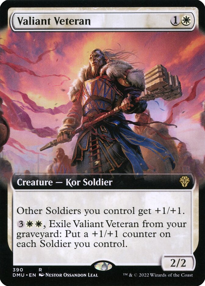 Veterano Valente / Valiant Veteran - Magic: The Gathering - MoxLand