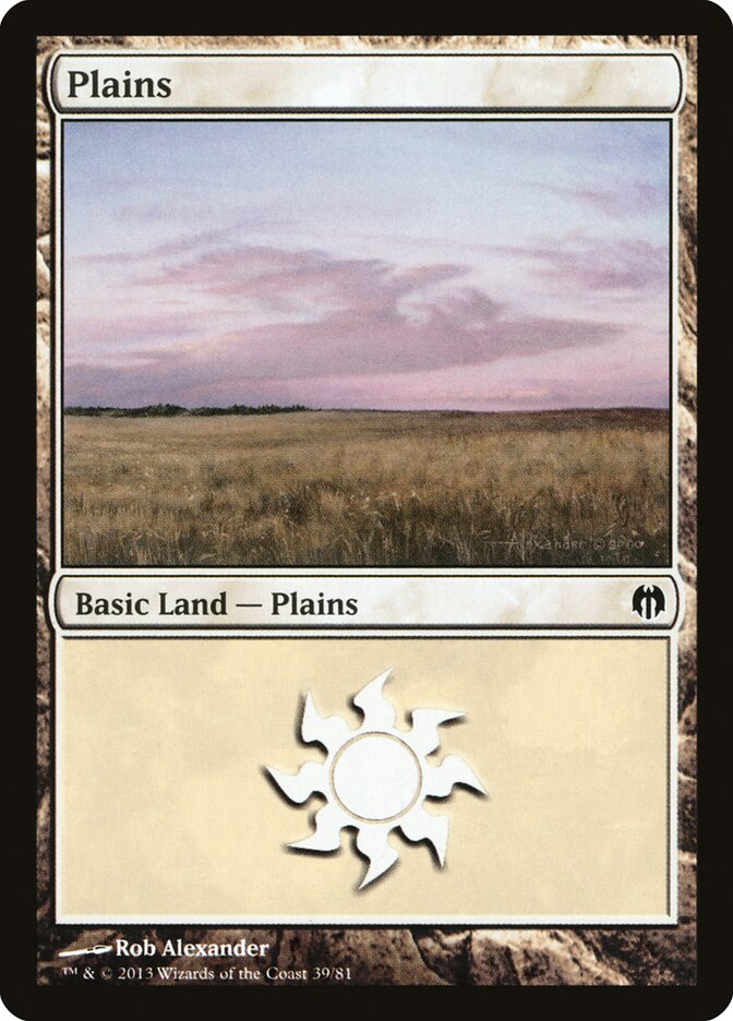 Planície / Plains - Magic: The Gathering - MoxLand