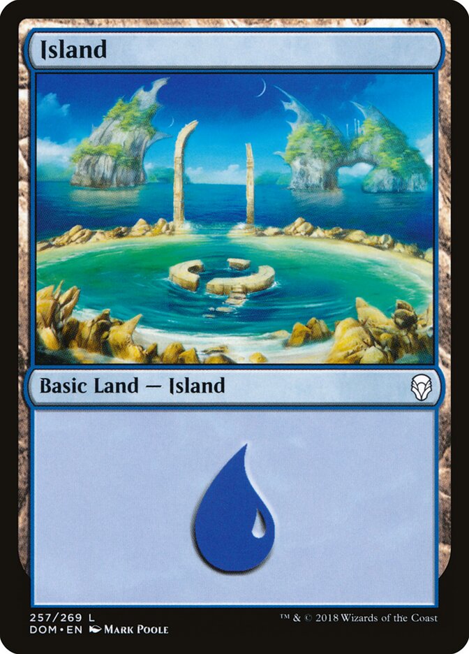 Ilha / Island - Magic: The Gathering - MoxLand