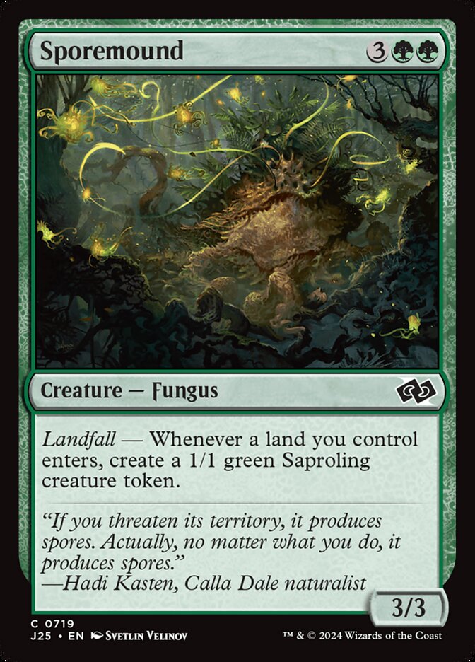 Montículo de Esporos / Sporemound - Magic: The Gathering - MoxLand