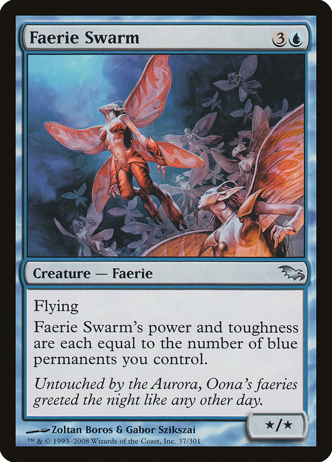 Enxame de Fadas / Faerie Swarm - Magic: The Gathering - MoxLand