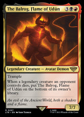 O Balrog, Chama de Udûn / The Balrog, Flame of Udûn - Magic: The Gathering - MoxLand