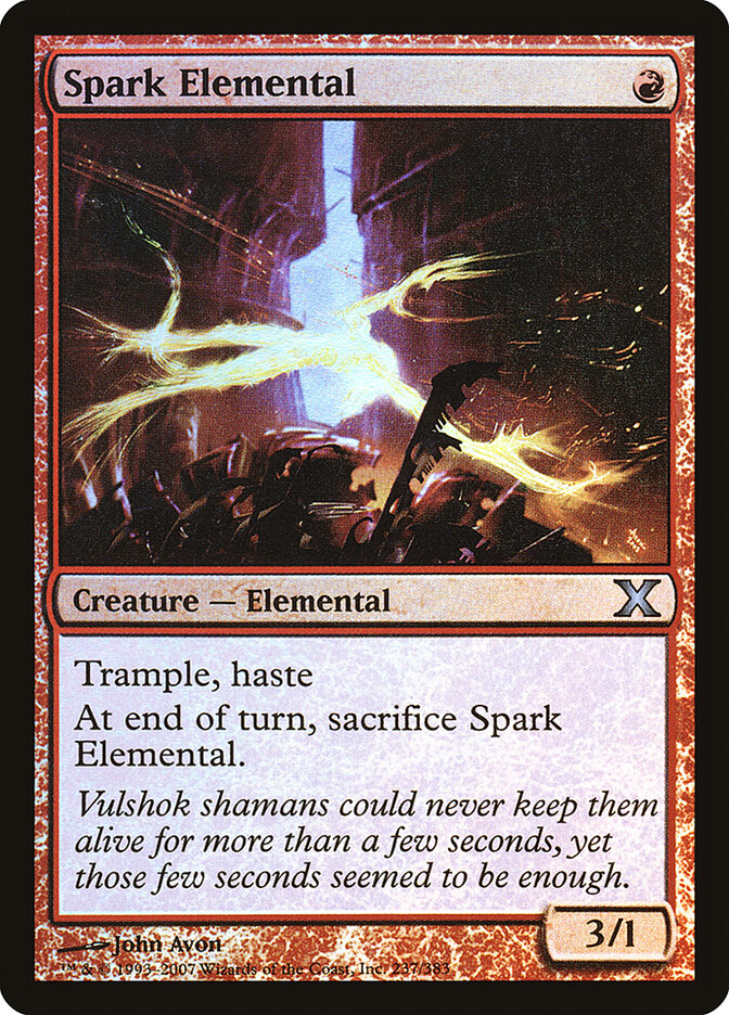 Elemental das Centelhas / Spark Elemental - Magic: The Gathering - MoxLand