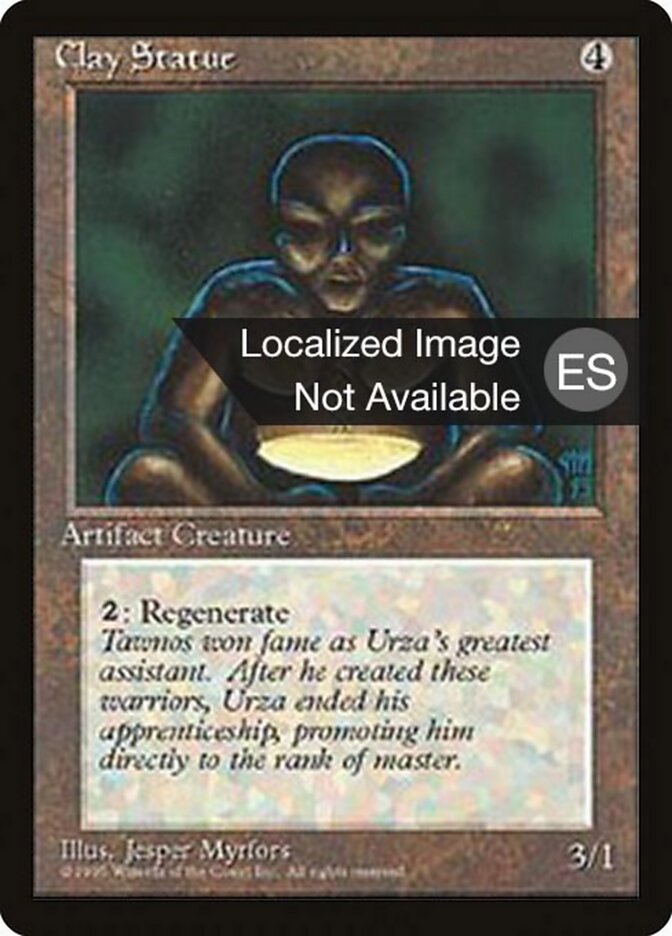 Ídolo de Barro / Clay Statue - Magic: The Gathering - MoxLand