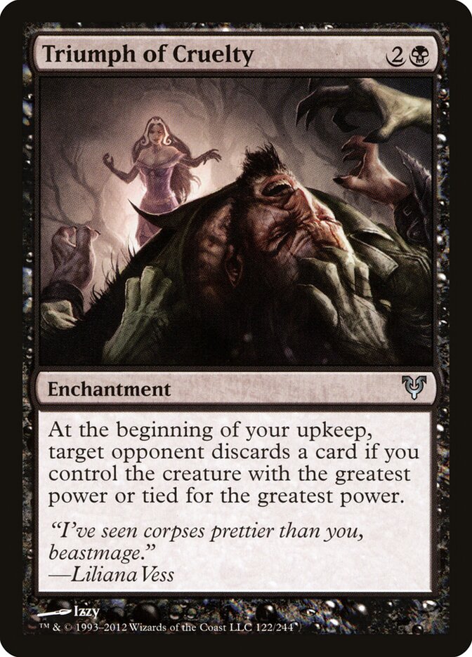 Triunfo da Crueldade / Triumph of Cruelty - Magic: The Gathering - MoxLand