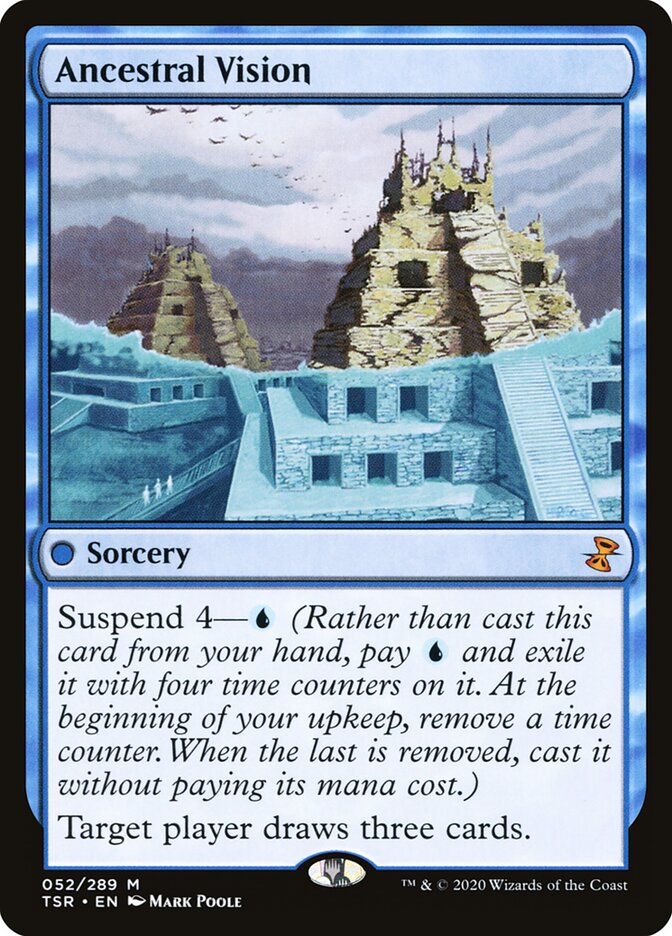 Visão Ancestral / Ancestral Vision - Magic: The Gathering - MoxLand