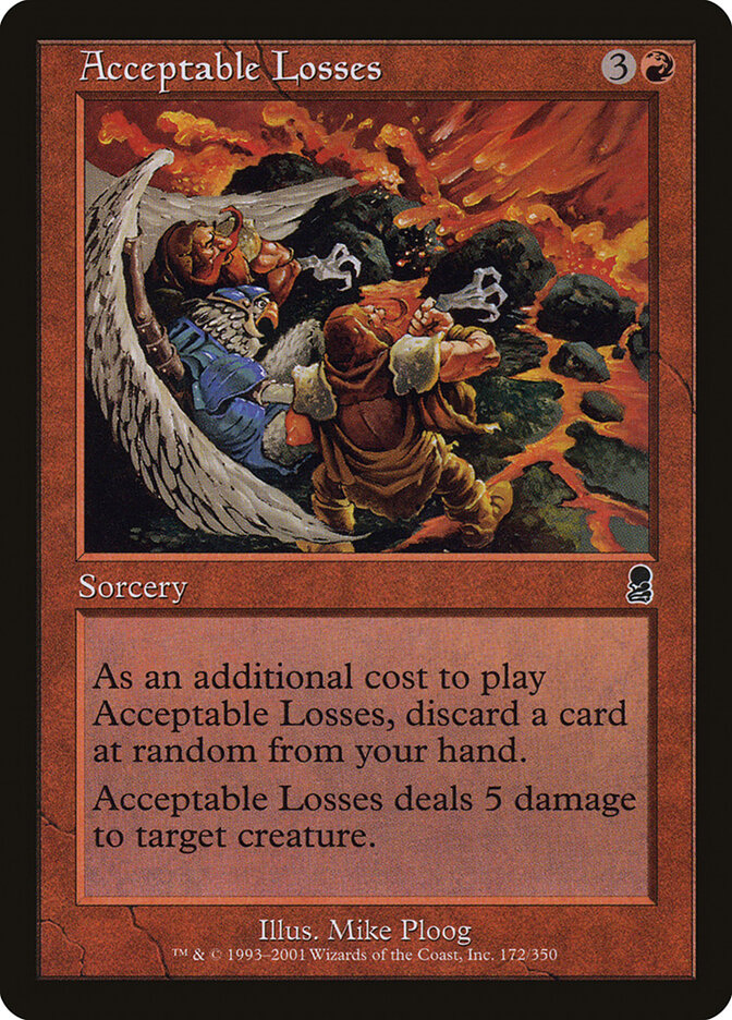 Perdas Reparáveis / Acceptable Losses - Magic: The Gathering - MoxLand