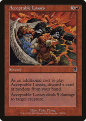Perdas Reparáveis / Acceptable Losses - Magic: The Gathering - MoxLand