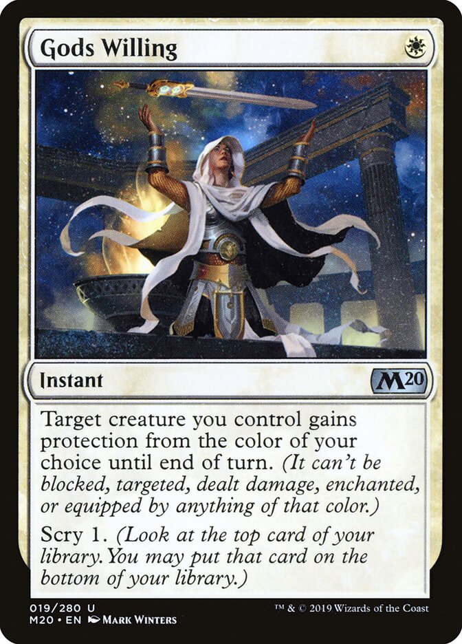 Vontade dos Deuses / Gods Willing - Magic: The Gathering - MoxLand