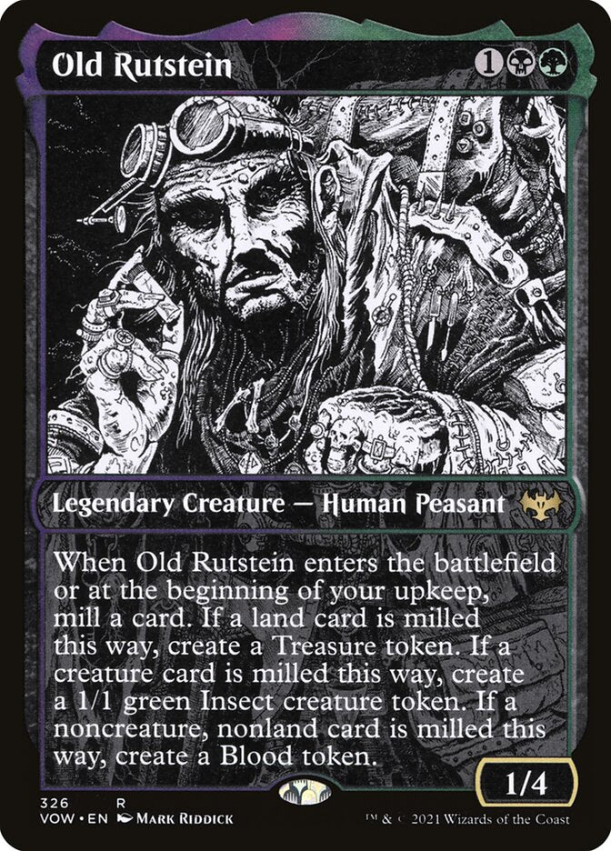 Velho Rutstein / Old Rutstein - Magic: The Gathering - MoxLand