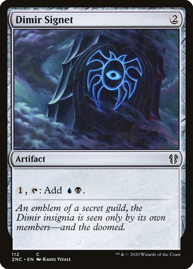Sinete Dimir / Dimir Signet - Magic: The Gathering - MoxLand