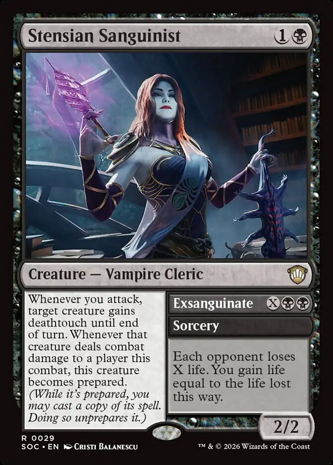 Stensian Sanguinist - Magic: The Gathering - MoxLand
