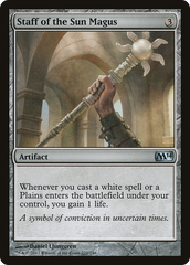 Cajado do Magus do Sol / Staff of the Sun Magus - Magic: The Gathering - MoxLand