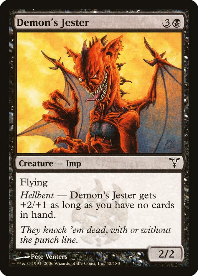 Bufão do Demônio / Demon's Jester - Magic: The Gathering - MoxLand