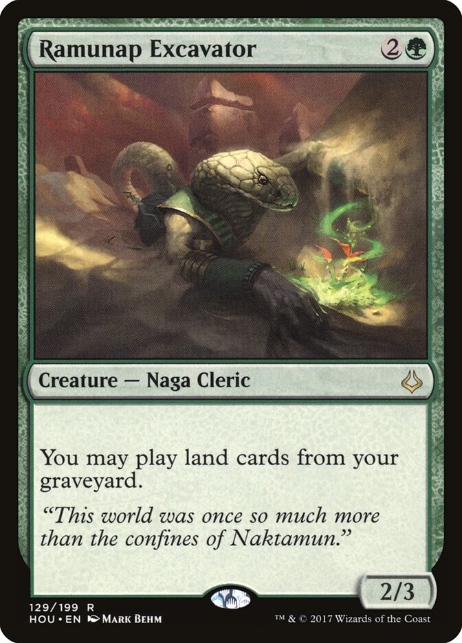 Escavadora de Ramunap / Ramunap Excavator - Magic: The Gathering - MoxLand
