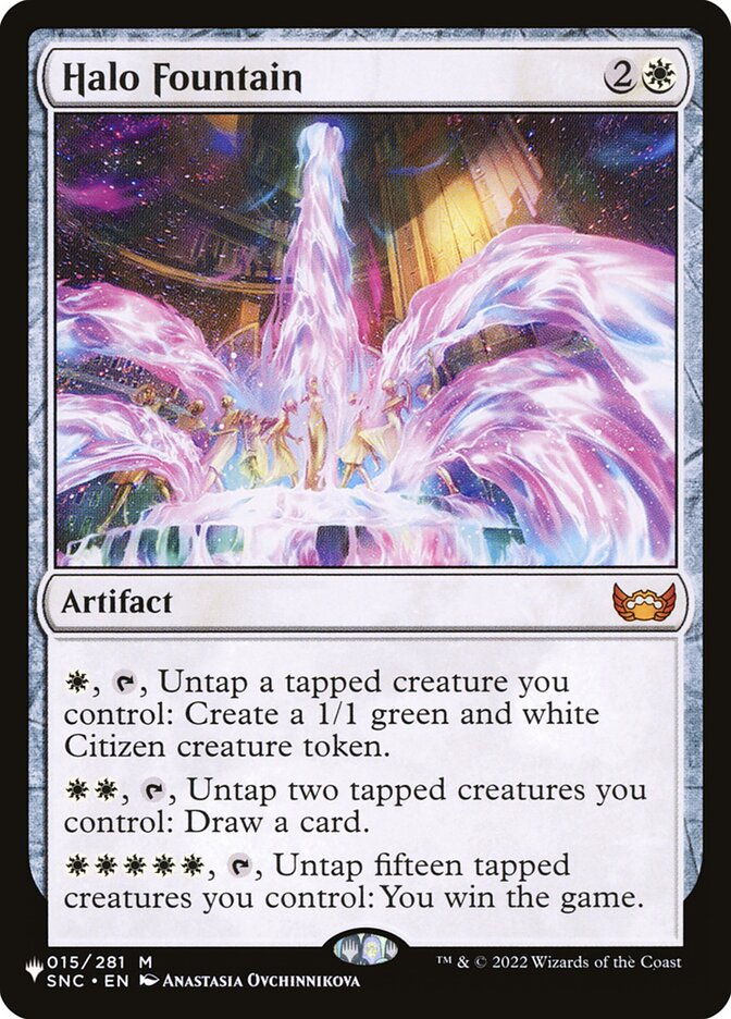 Fonte de Halo / Halo Fountain - Magic: The Gathering - MoxLand